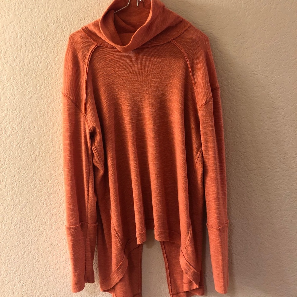 Free People open back turtleneck